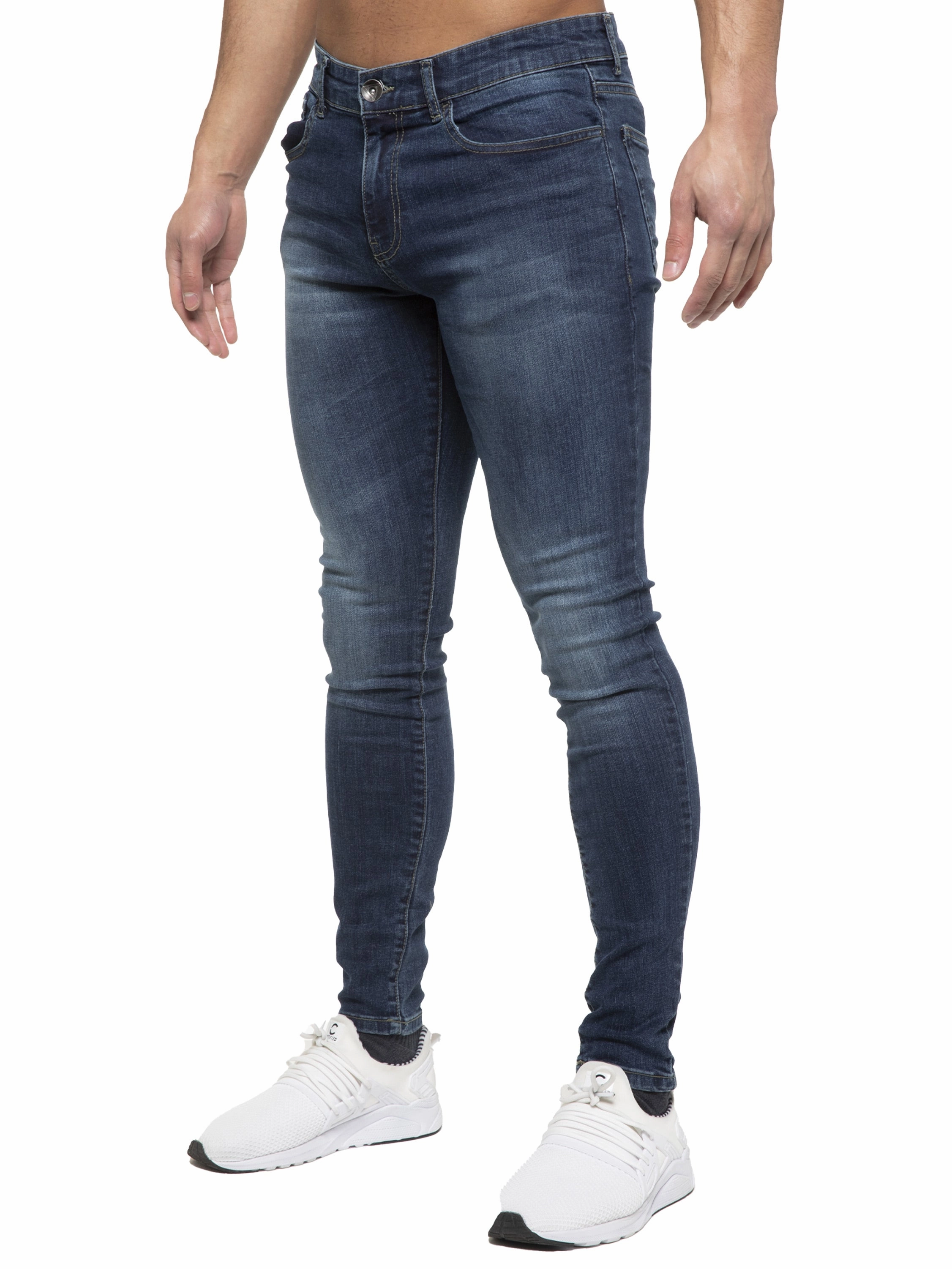 Breathable Material ETO | Mens Designer Slim Skinny Fit Stretch Jeans