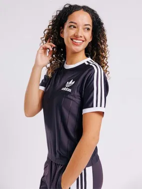 Adicolor 3-Stripes Pinstripe T-Shirt Soft Touch Lightweight Comfort Wear