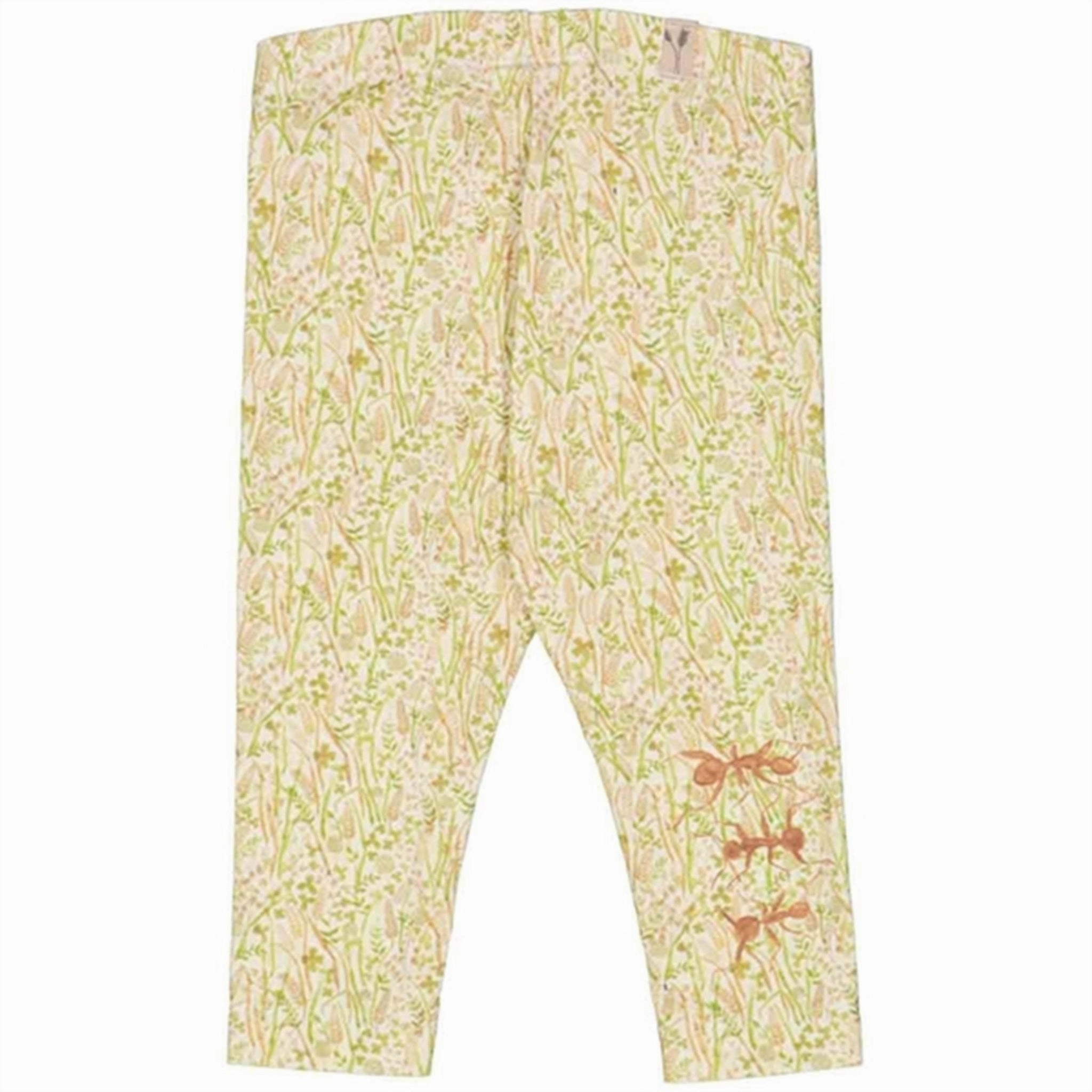 Wheat x Rodinia Watercolor Grassland Leggings Fade Resistant Budget Friendly