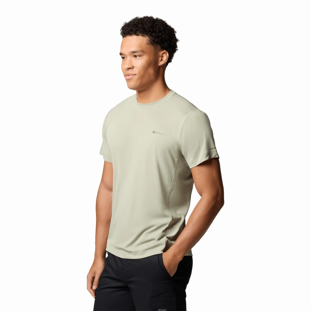Compact Stitch Pattern NonIronTechnology Columbia Zero Rules Light T-Shirt Men