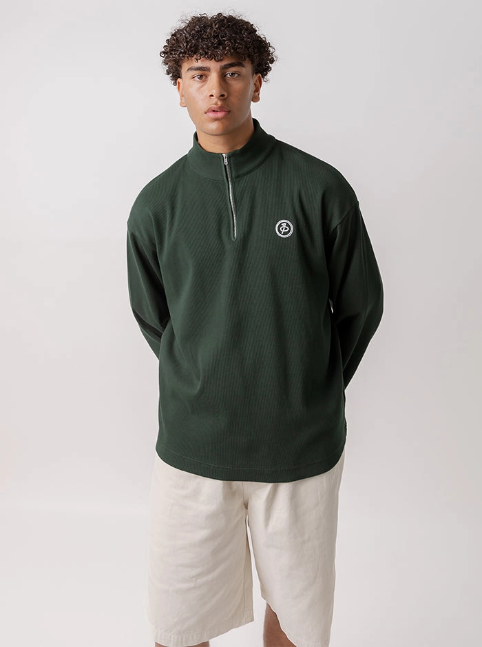 Quarter Zip Pullover Sun wear Daily Uniform