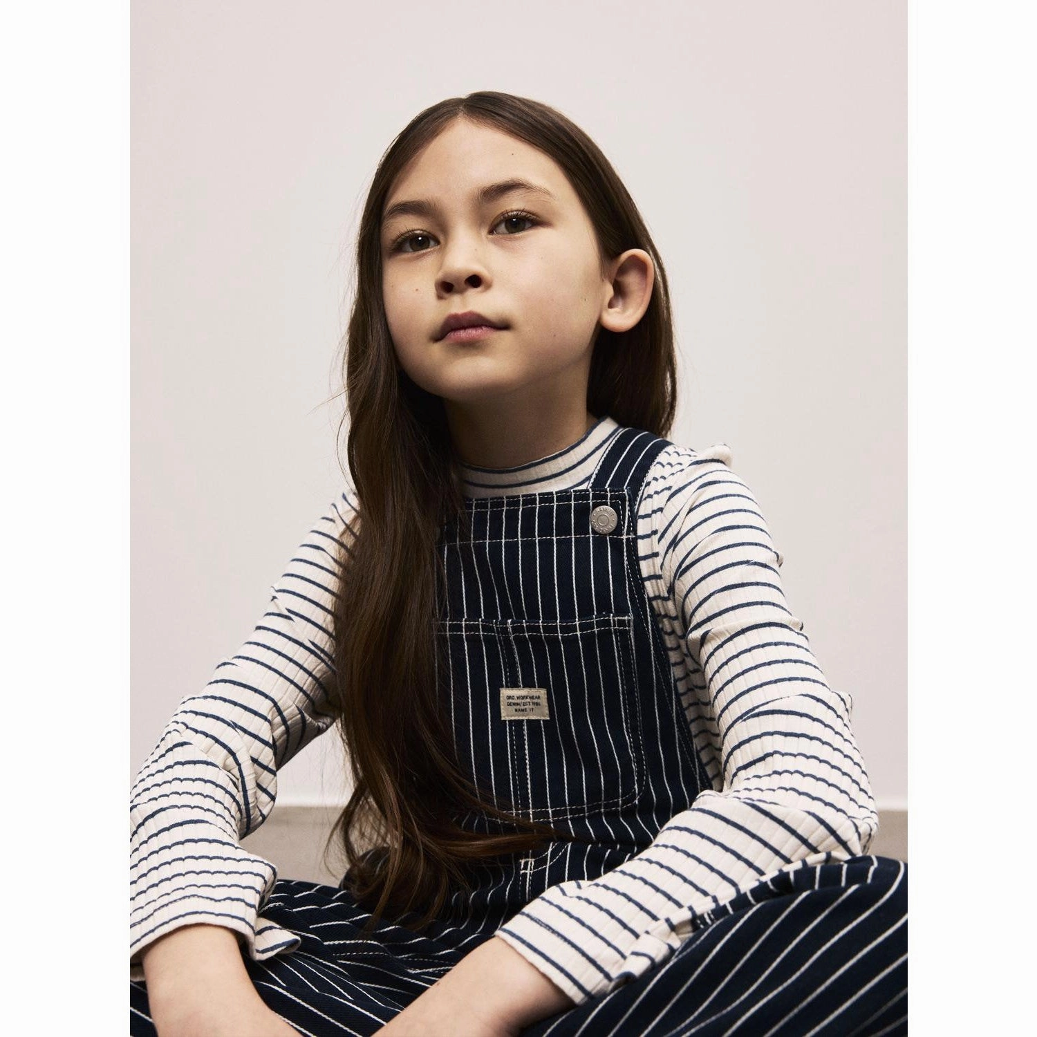 Soft and Light Name It Dark Sapphire Mine Straight Twill Overall