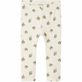 Stay Active Comfortable Fit Wear Lil'Atelier Turtledove Gayo Gno Slim Leggings