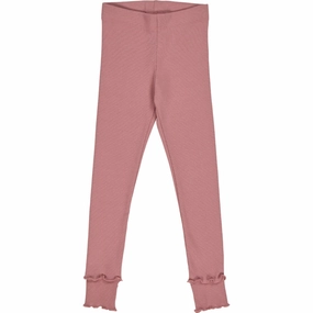 M??sli Nostalgia Rose Cozy Me Rib Deco Leggings Relaxed Comfort Fit Athletic Comfort