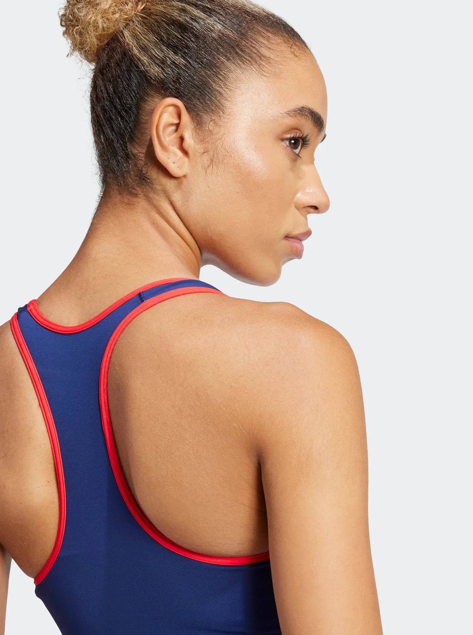 Powerimpact Medium-Support Heritage Bra Red Secure Comfort