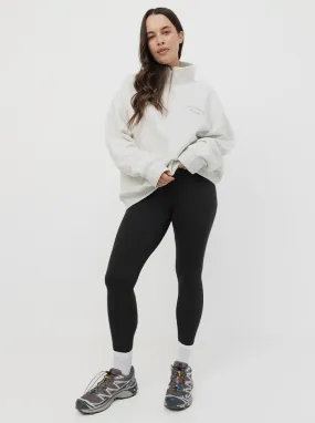 Quarter Zip In Cloud Personalizable Heathered Texture