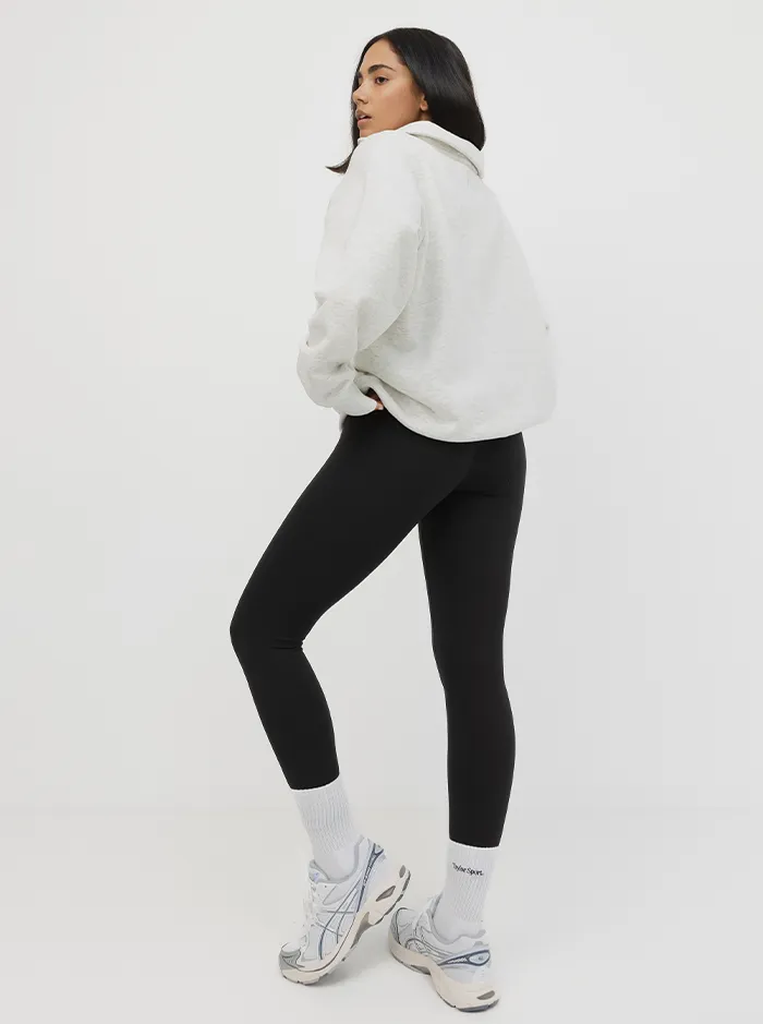 Nutria like Giraffe like Quarter Zip In Cloud