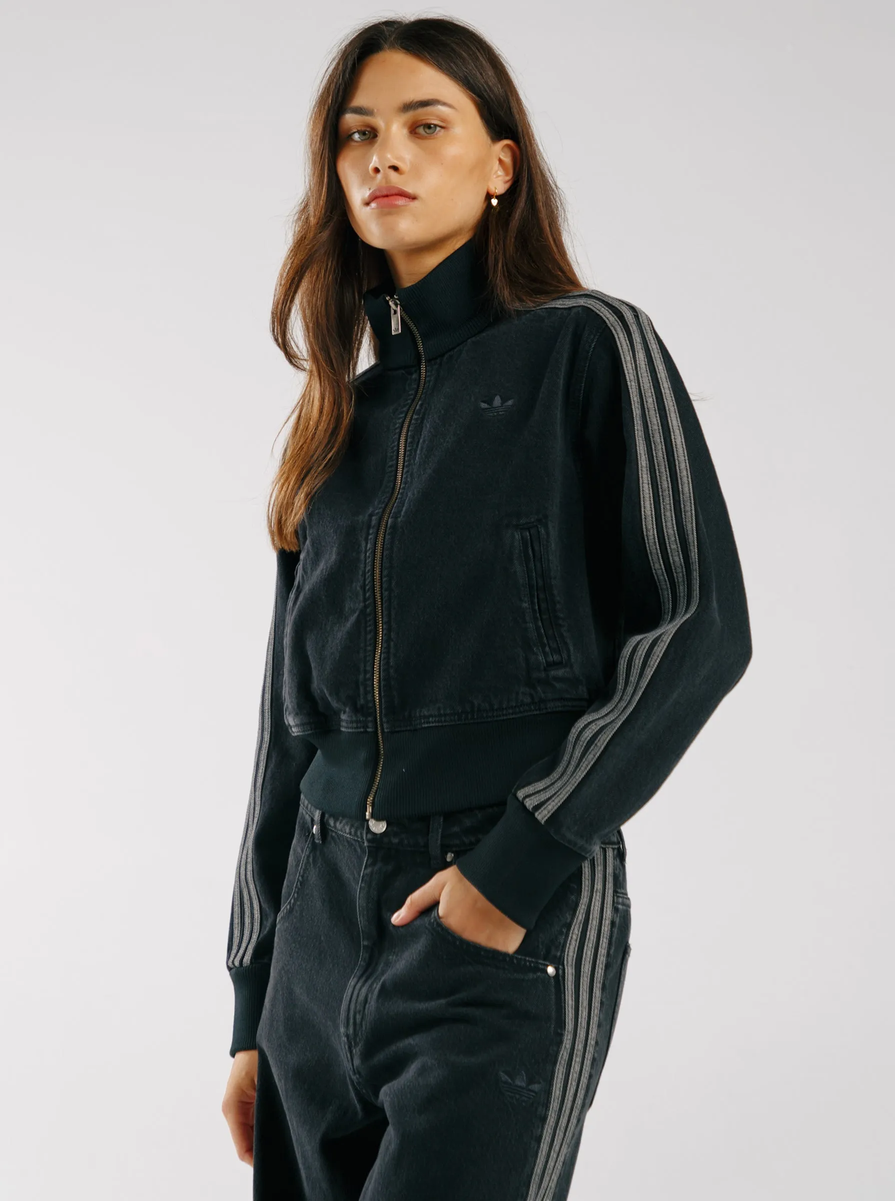 Breathable fabric Adicolor Denim Track Top