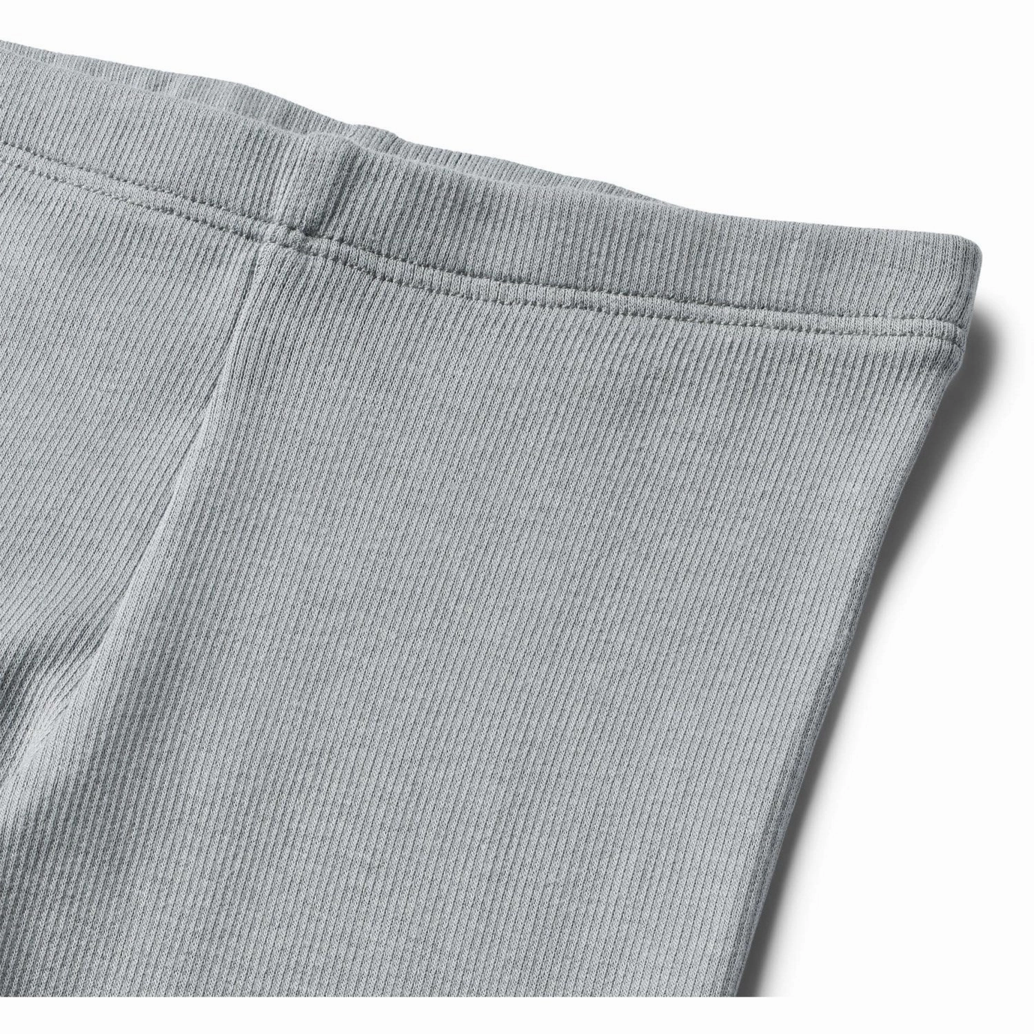 Smart Style Petite Size Casual Day Wheat Cloudy Sky Rib Leggings Maddy