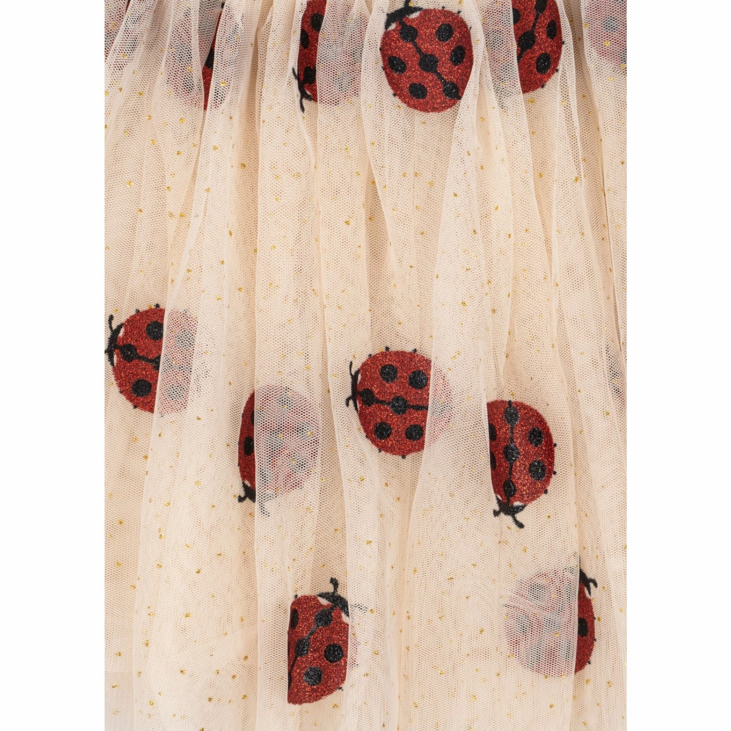 Konges Sl?jd Ladybug Glitter Fayette Skirt Weekend Outfit Durable Hem