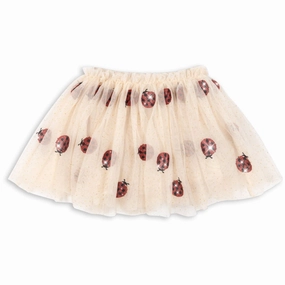Konges Sl?jd Ladybug Glitter Fayette Skirt Cozy Finish Durable Hem