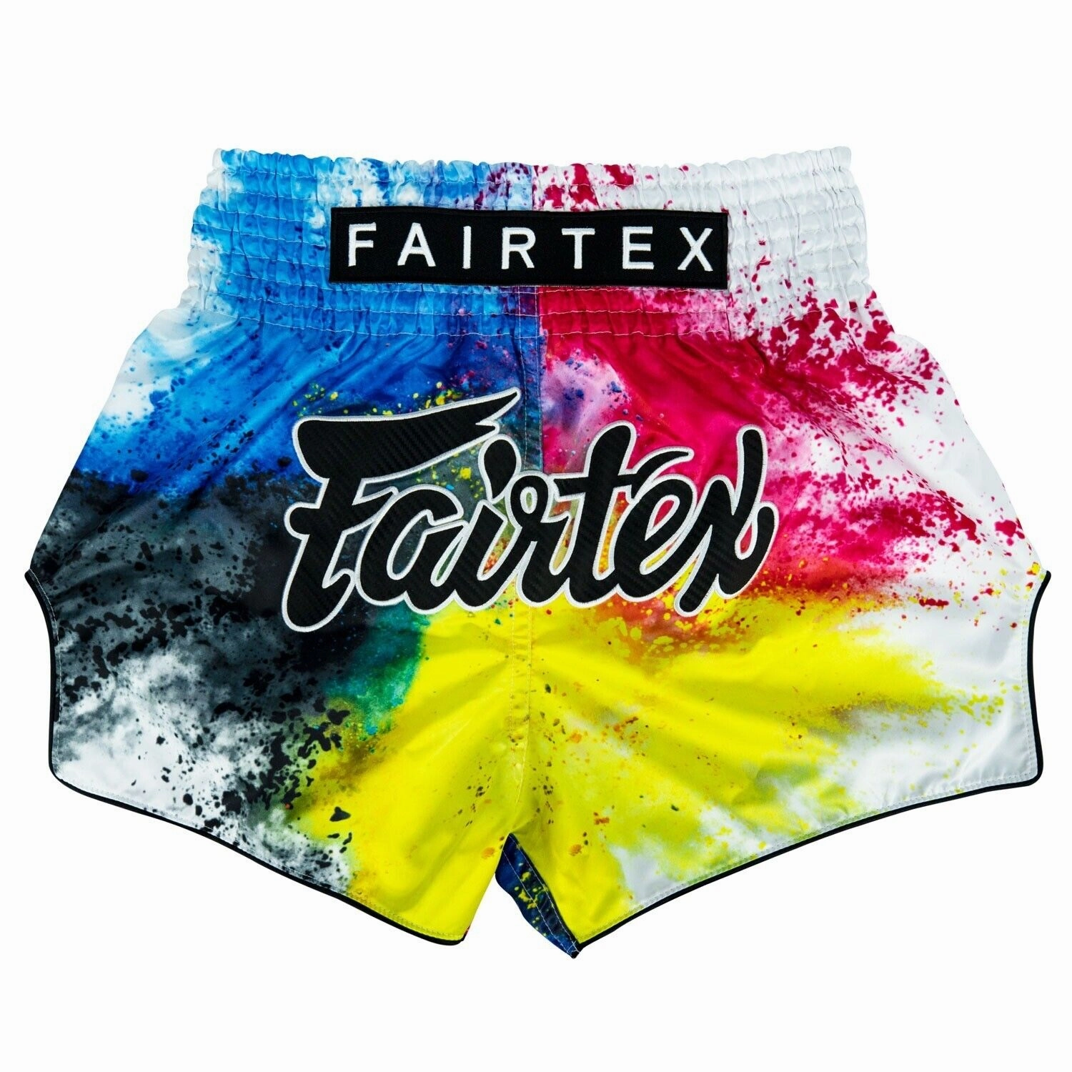 Fairtex Acid Jazz Muay Thai Shorts BS1937 White Quick Release Fastener