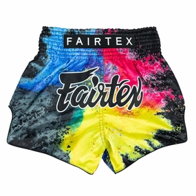 Fairtex Acid Jazz Muay Thai Shorts BS1938 Black Travel Comfort