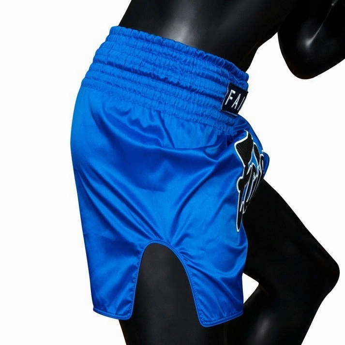 swimming suit alternative UV Protective Coating Fairtex Blue Sapphire Muay Thai Shorts BS1935