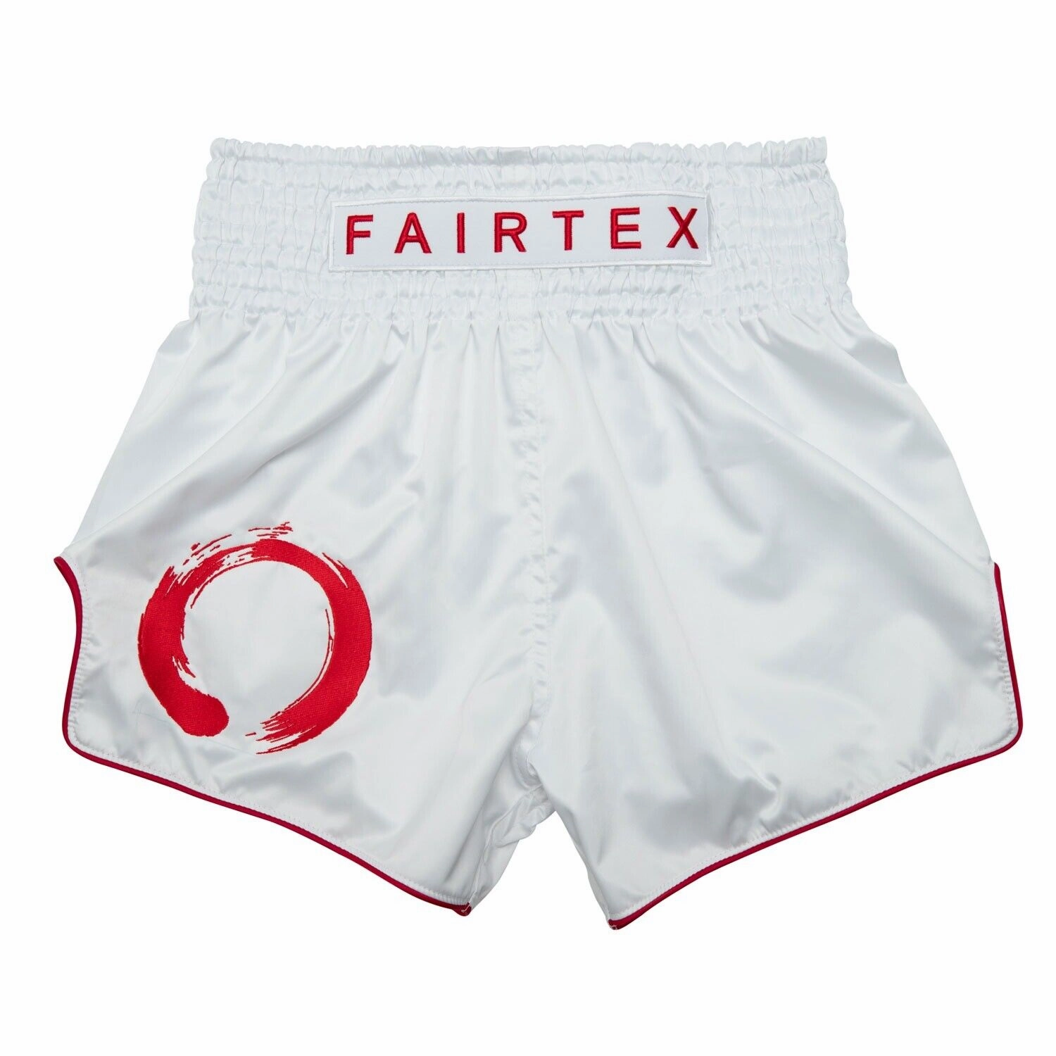 Streetwear Festival Outfit Fairtex Enso Muay Thai Shorts BS1918 White