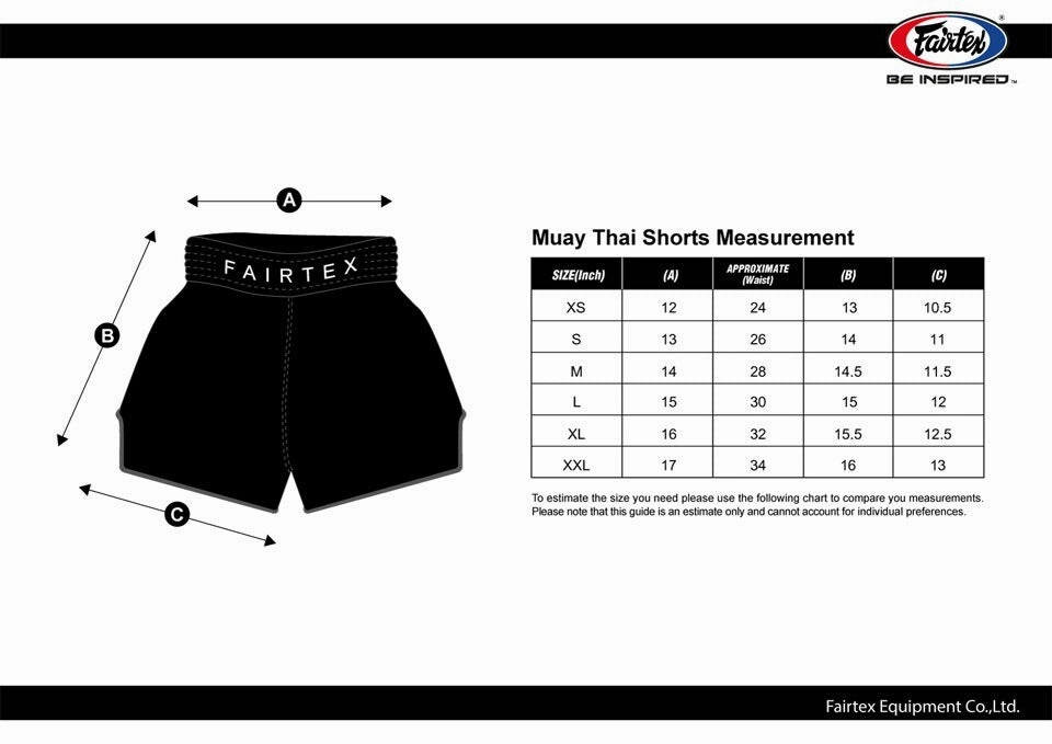Fairtex Focus Muay Thai Shorts BS1903 Black Travel Shorts UPF Protection