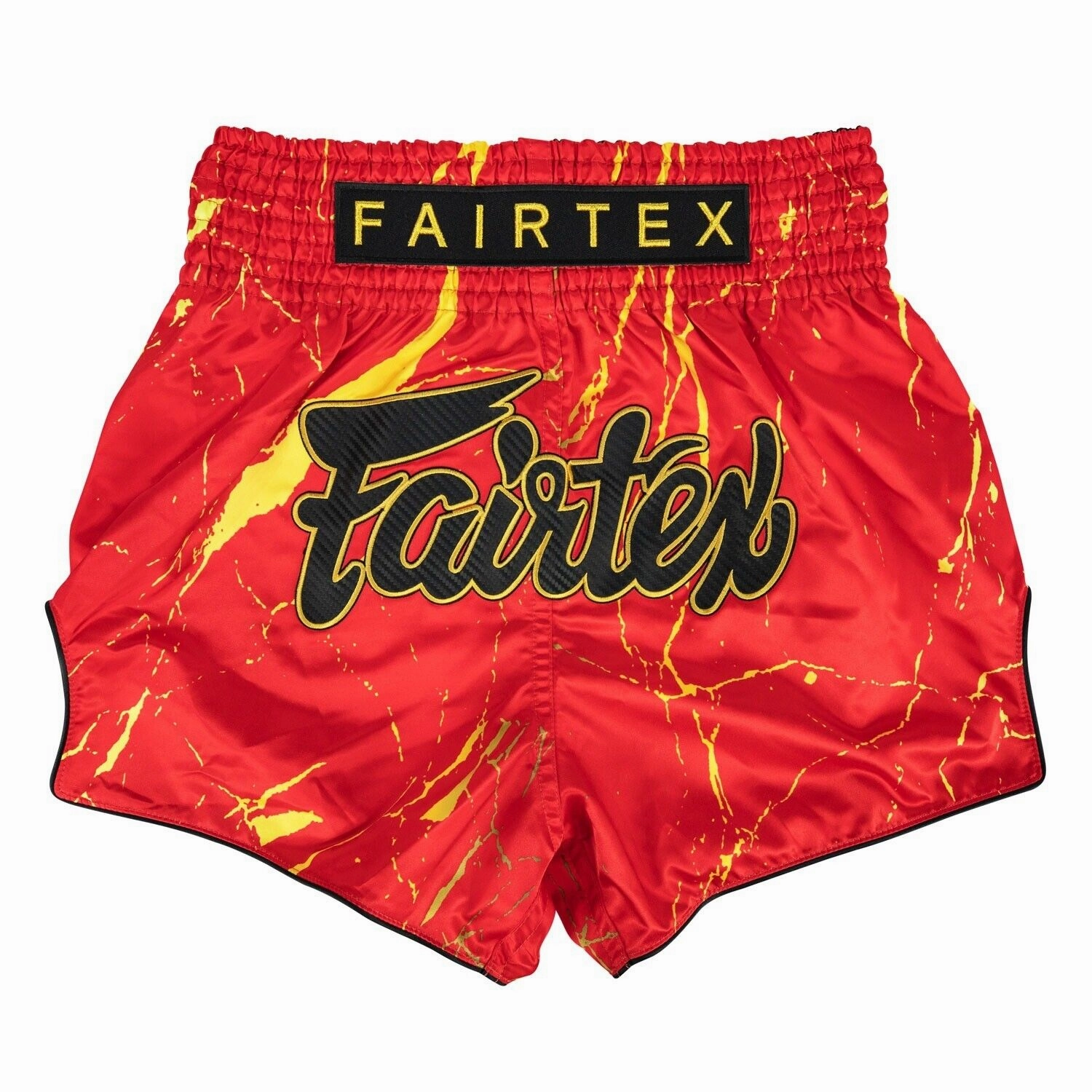 Fairtex Inferno Muay Thai Shorts BS1946 Red Tear Resistant Fabric
