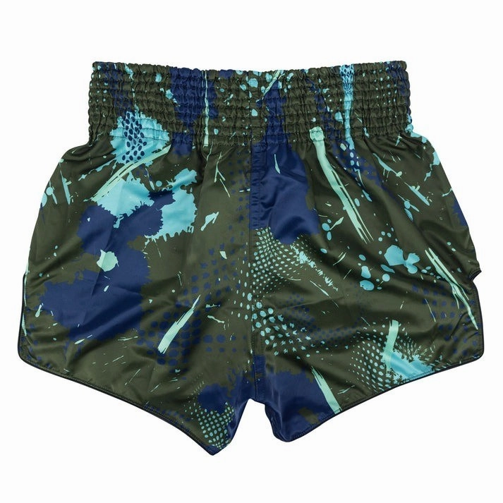 ReflectiveAccents Fairtex Matrix Muay Thai Shorts BS1954 Green