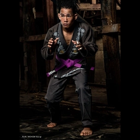 fantasy polyurethane Fairtex Mohom Premium BJJ Gi Grey BJJ6