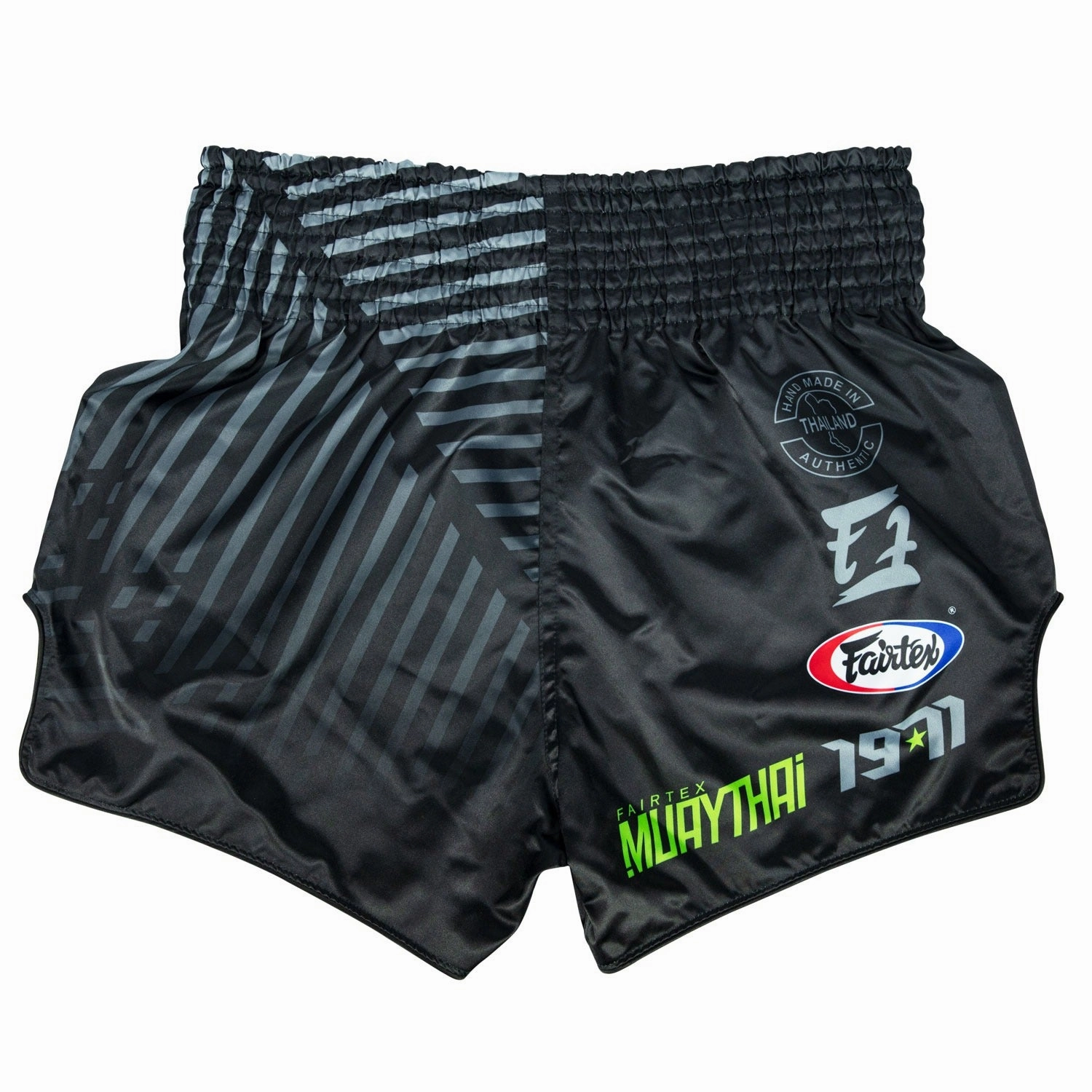 All Day Comfort Trendy Look Fairtex Racer Muay Thai Shorts BS1924 Black