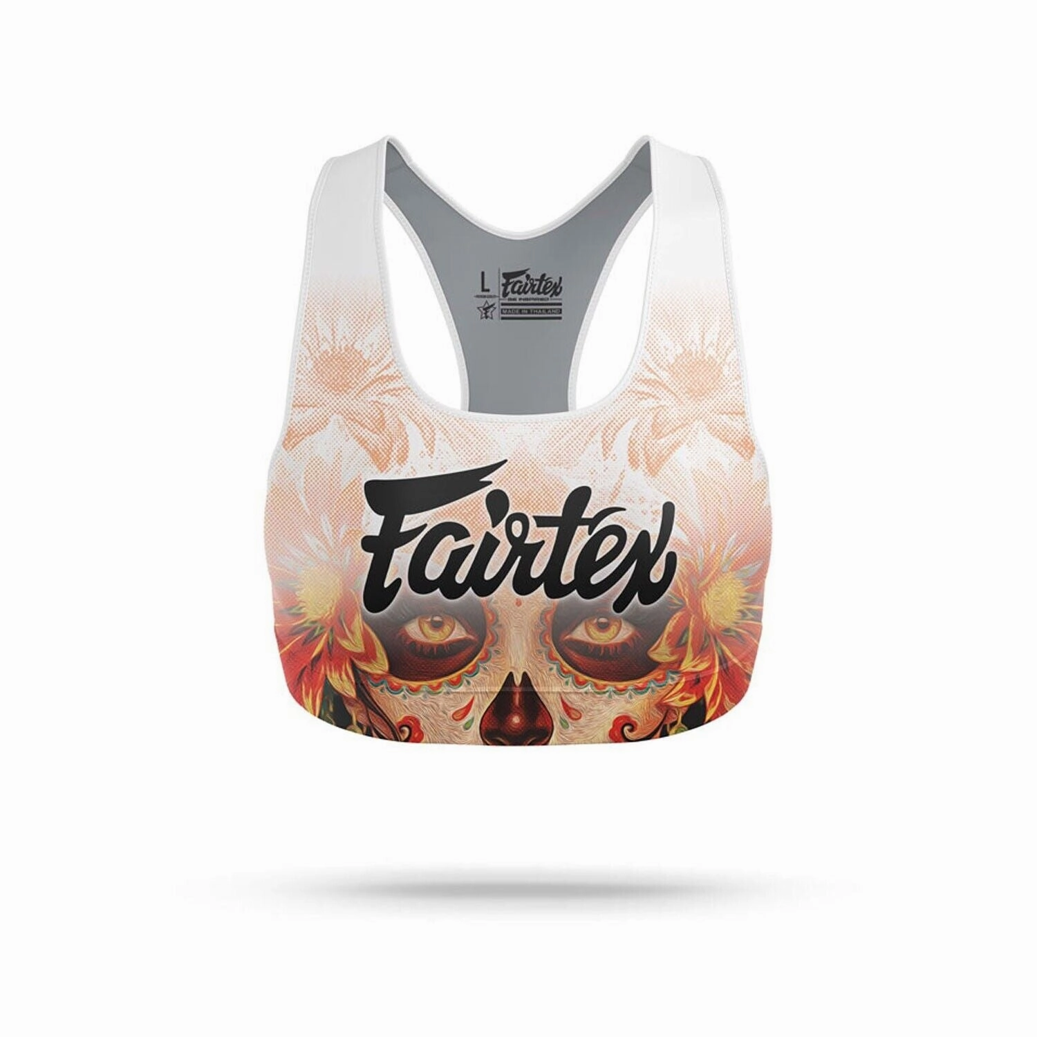 Straight fit Fairtex SB10 Stamp Sports Bra Muay Thai