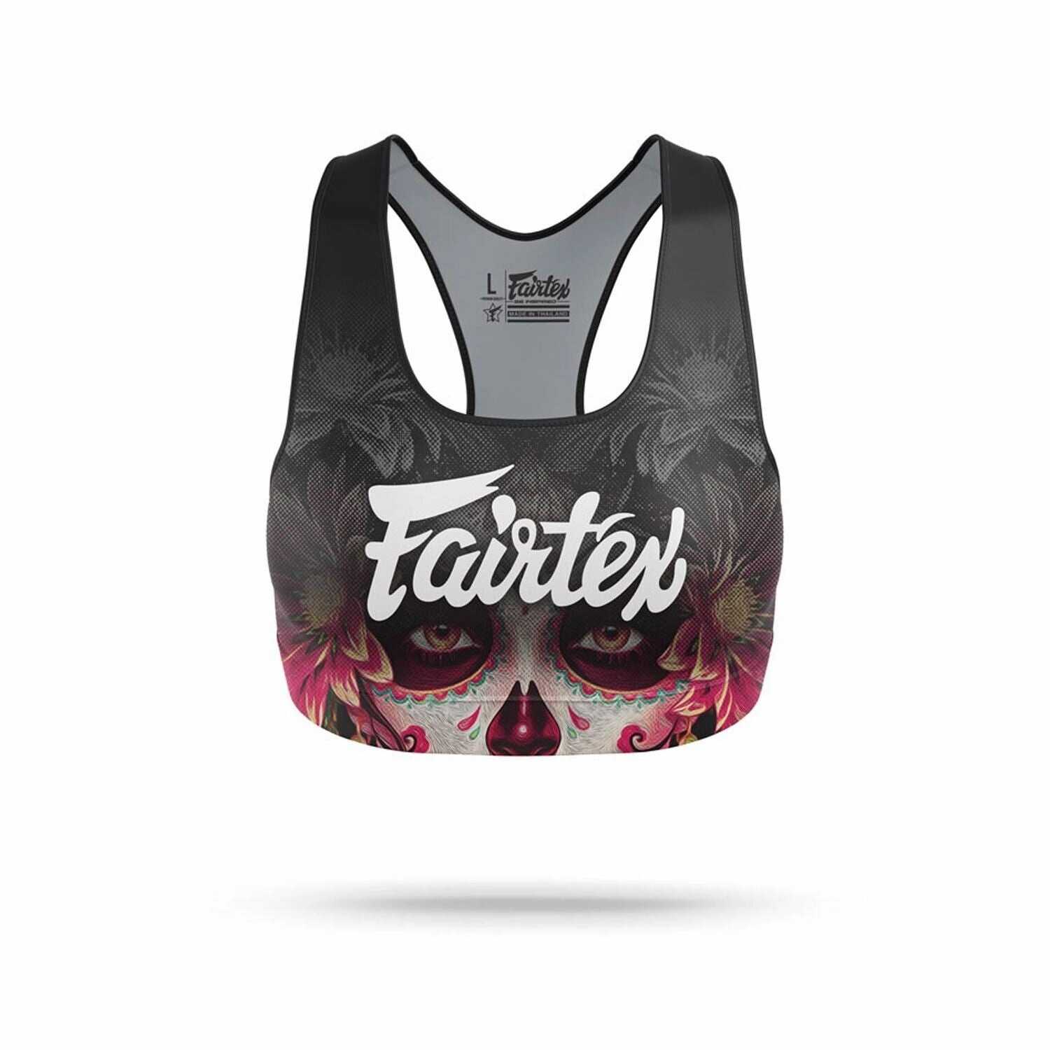 Fairtex SB10 Stamp Sports Bra Muay Thai Fashionable Biodegradable Fiber Blends