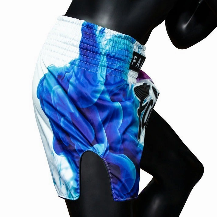 Quick Adjust Toggles Anti - odor Fairtex Tech House Muay Thai Shorts BS1950 White Kickboxing