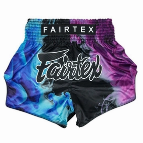 Fairtex Tech House Muay Thai Shorts BS1951 Black Kickboxing Soft Stretch