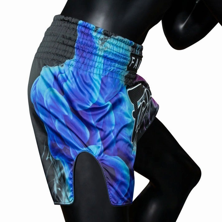 maternity option GussetDesign Fairtex Tech House Muay Thai Shorts BS1951 Black Kickboxing