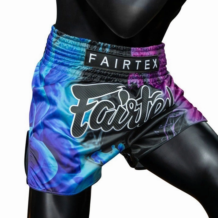 long-lasting quality Elastic Band Fairtex Tech House Muay Thai Shorts BS1951 Black Kickboxing