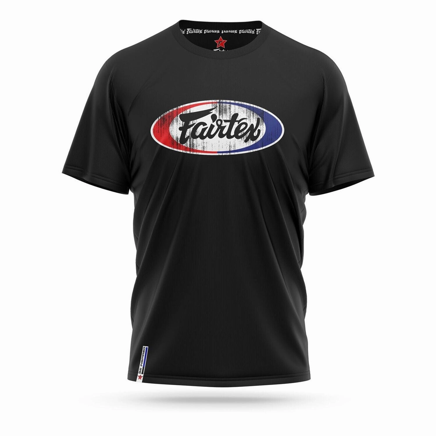 Fairtex Vintage Muay Thai Cotton T-Shirt AbrasionBuffering Padding Military-inspired