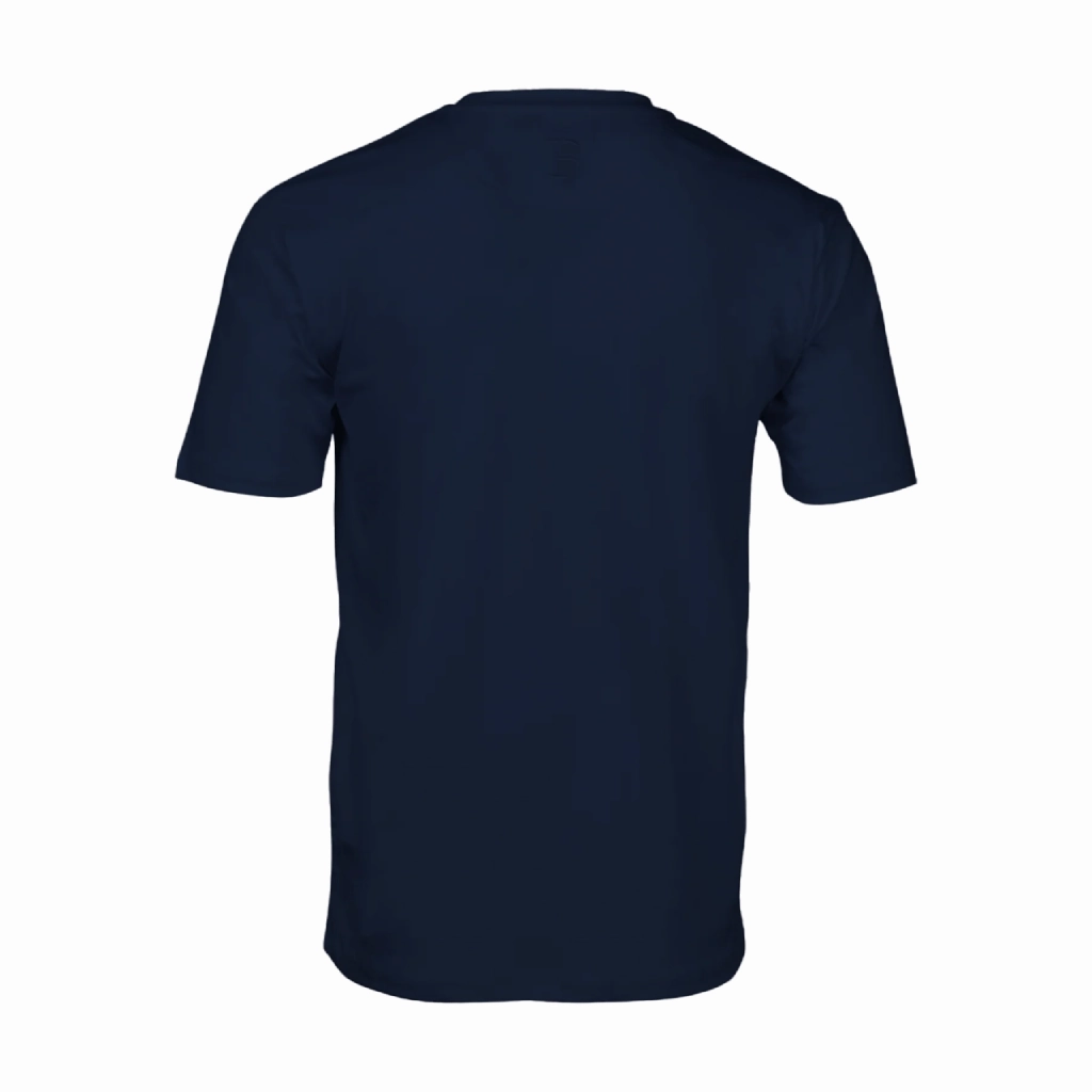 Moda Bandidos Line Zig Navy Bar T-Shirt Men High Density Fabric
