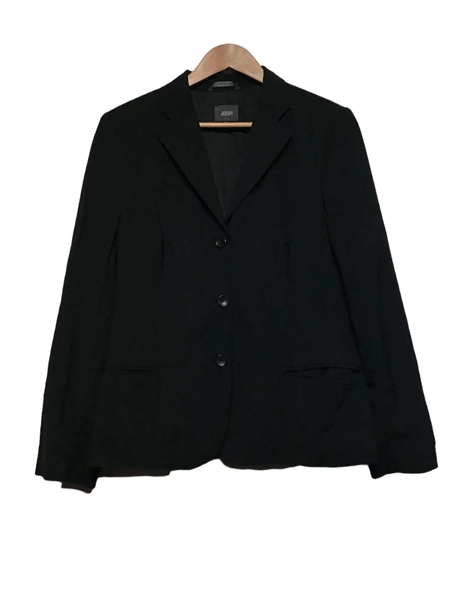 NonBindingWaistline HighRiseWaist JOOP! Women??s Black Blazer (Size M)