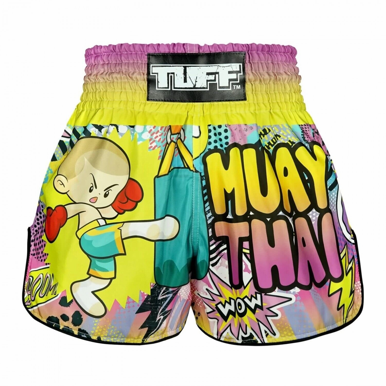 TUFF Kids Muay Thai Shorts The Savage Boy RMS105 linen option