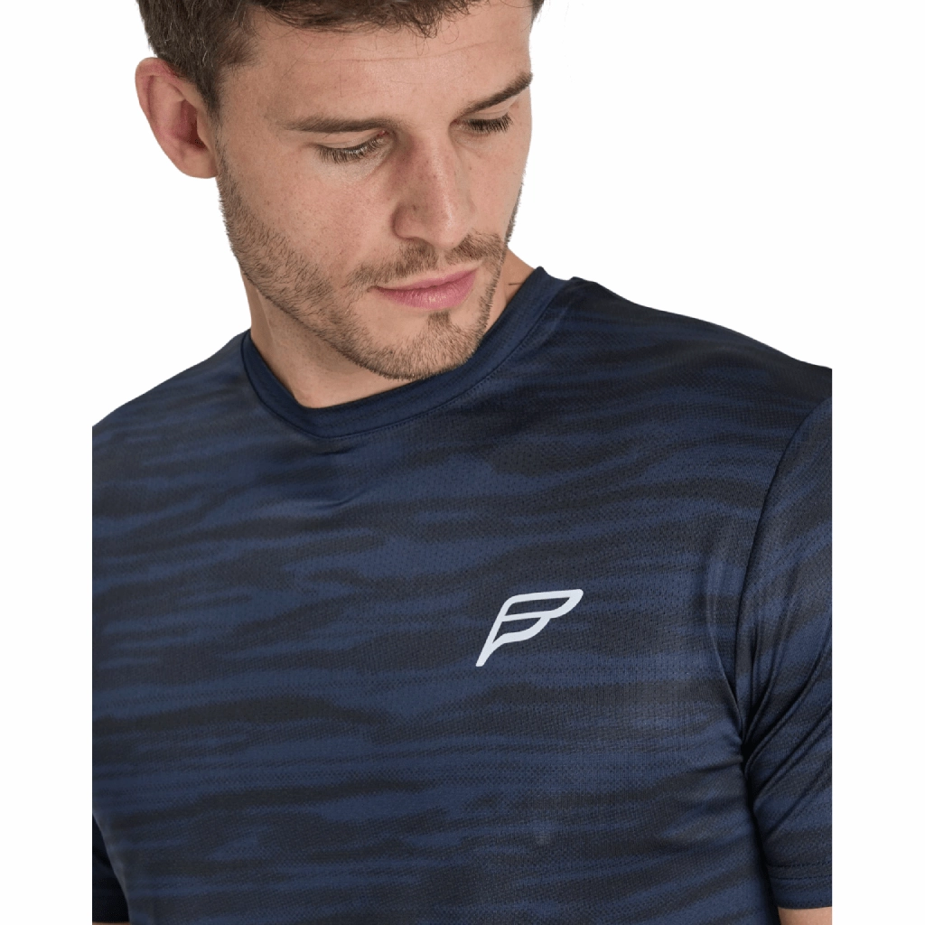 Frequency Power T-Shirt Men Fashionable Ease