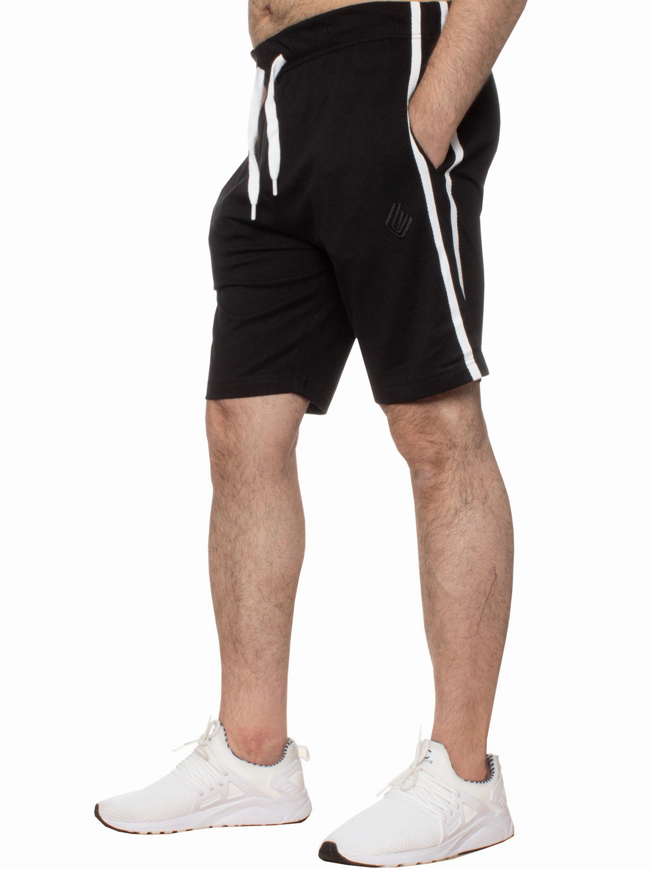 Sweat Wicking Fabric Mens Cozy Lounge Shorts | Enzo Designer Menswear