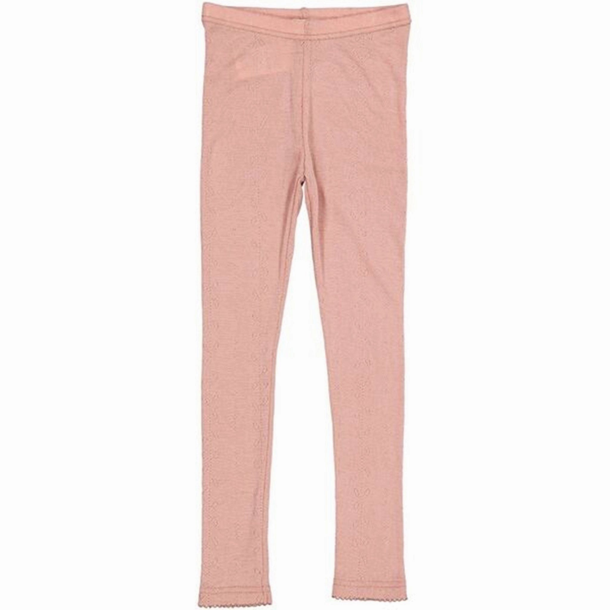 Performance Wear All Day MarMar Wool Pointelle Burnt Rose Leggings