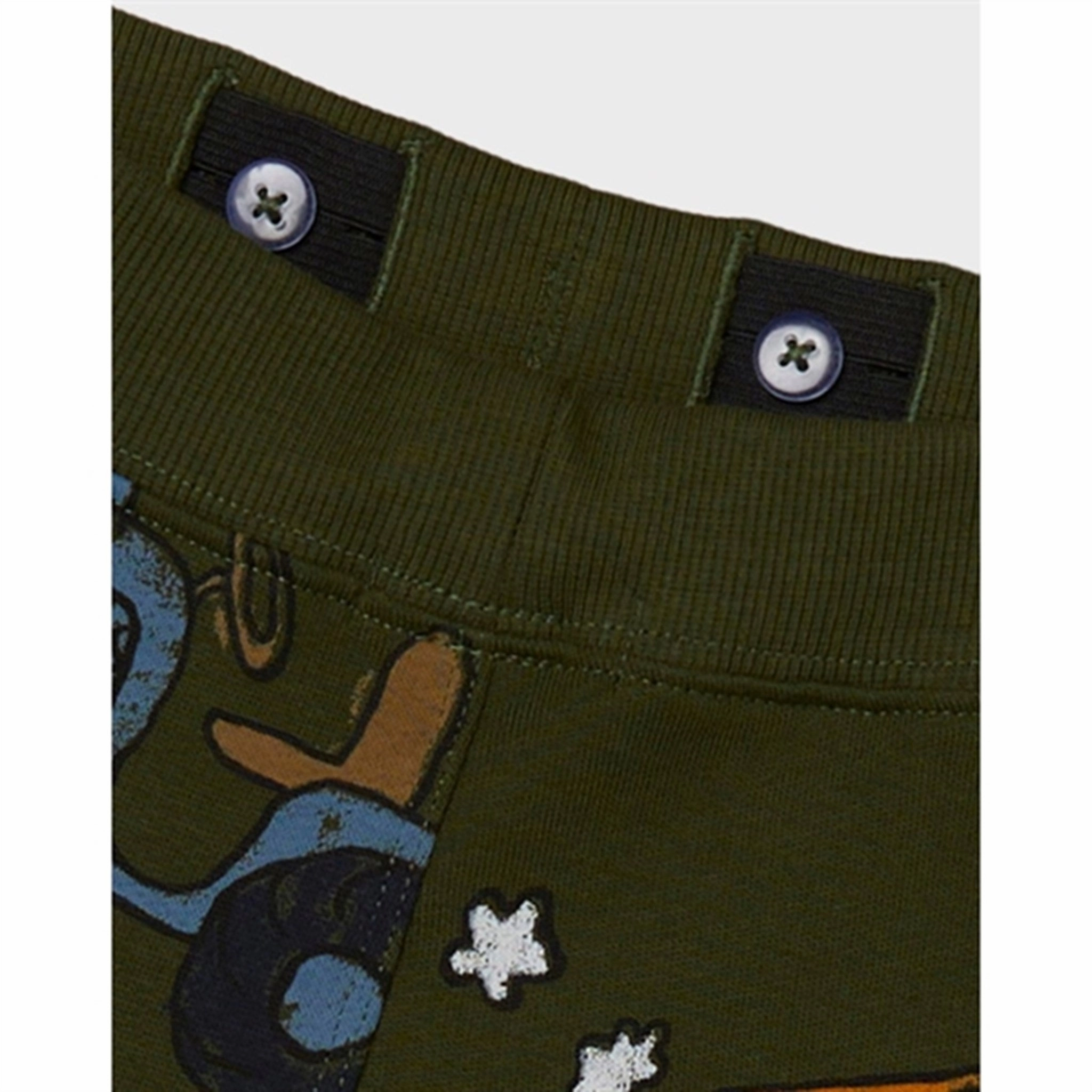 Abrasion Resistant Surface Name it Rifle Green Norman Sweatpants