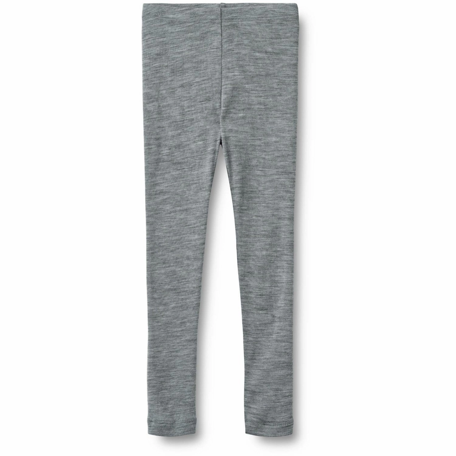 Wheat Melange Grey Wool Leggings Agi All-Season Wear Sculpted Fit Wear