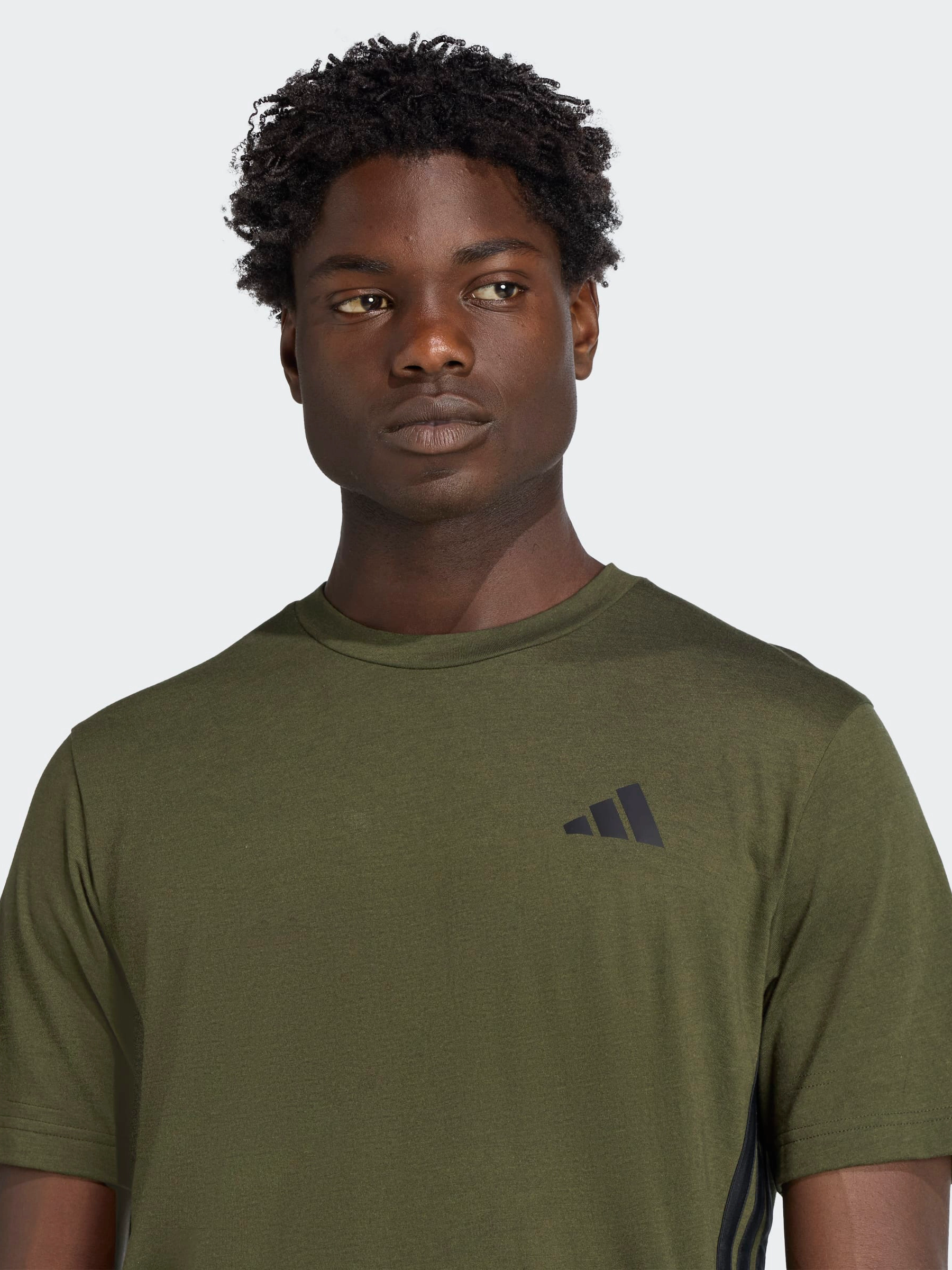 Quality Layer Flexible Shoulder Seams Feelready 3-Stripes T-Shirt