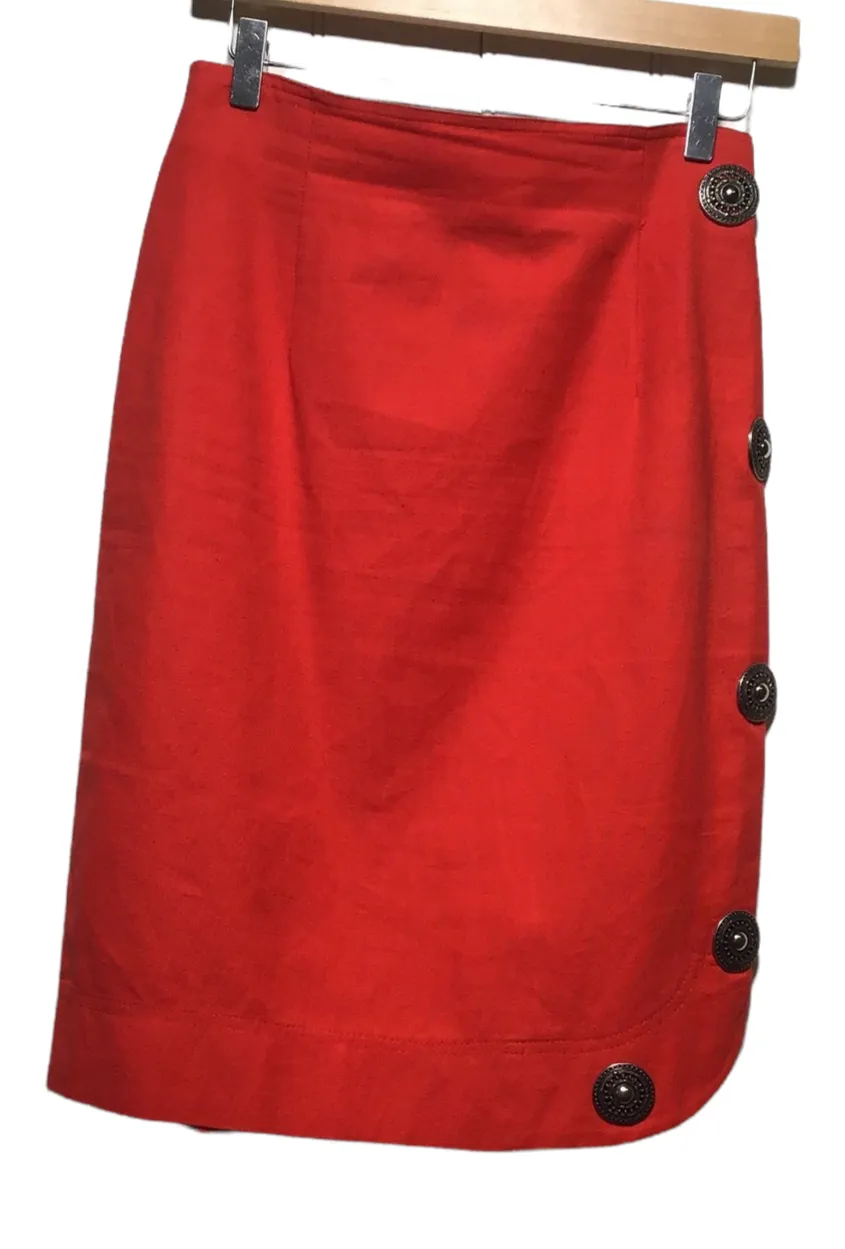 Ferretti Jeans Philosophy Skirt (Size S) colorfast stain - resistant