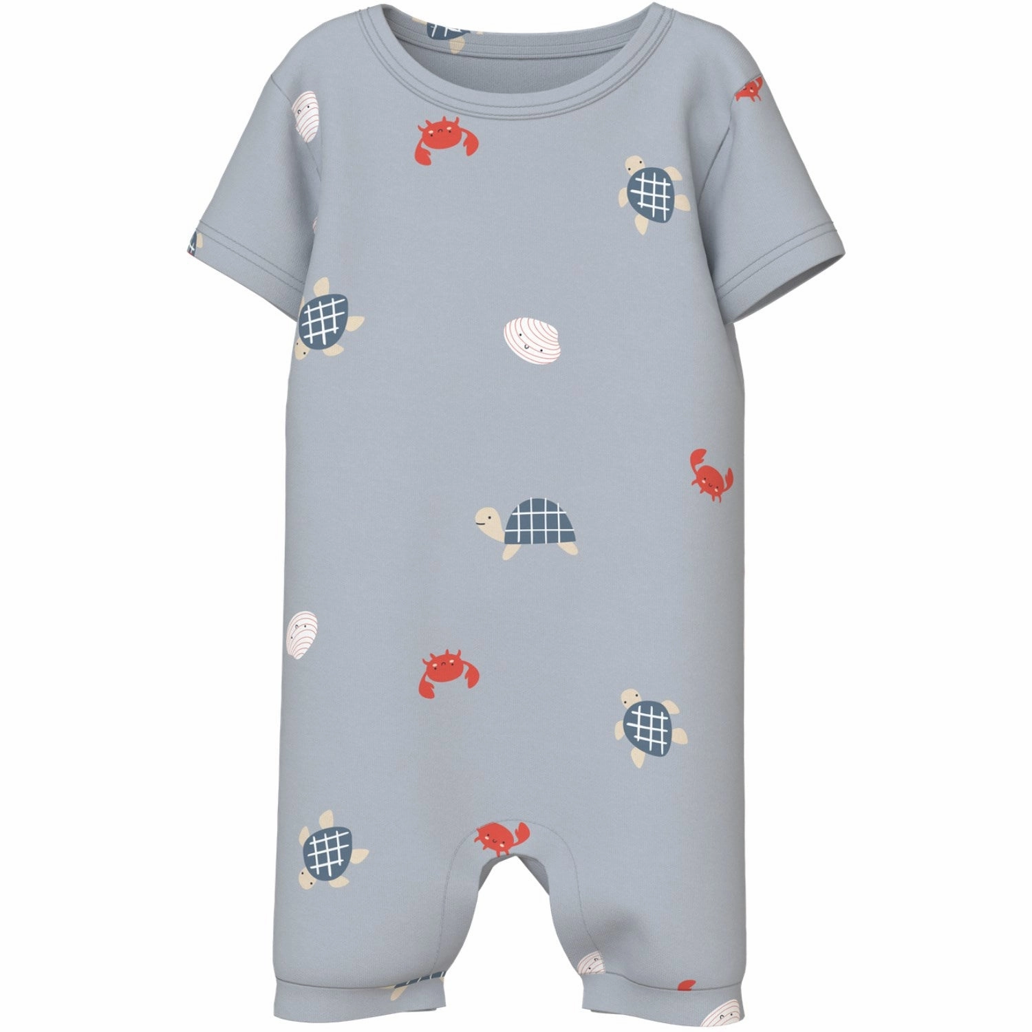 Luxury Urban Name It Pearl Blue Sea Animals Vroels Sunsuit