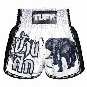 Soft Waist Holiday Wear TUFF Muay Thai Shorts War Elephant MSC112