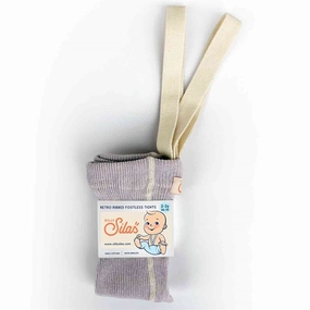 Silly Silas Footless Tights Creamy Lavender Balance Wear Dry Fit