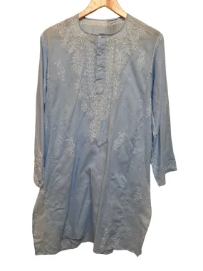 Simple Mood Women??s Light Blue Lightweight Dress (Size XXL)