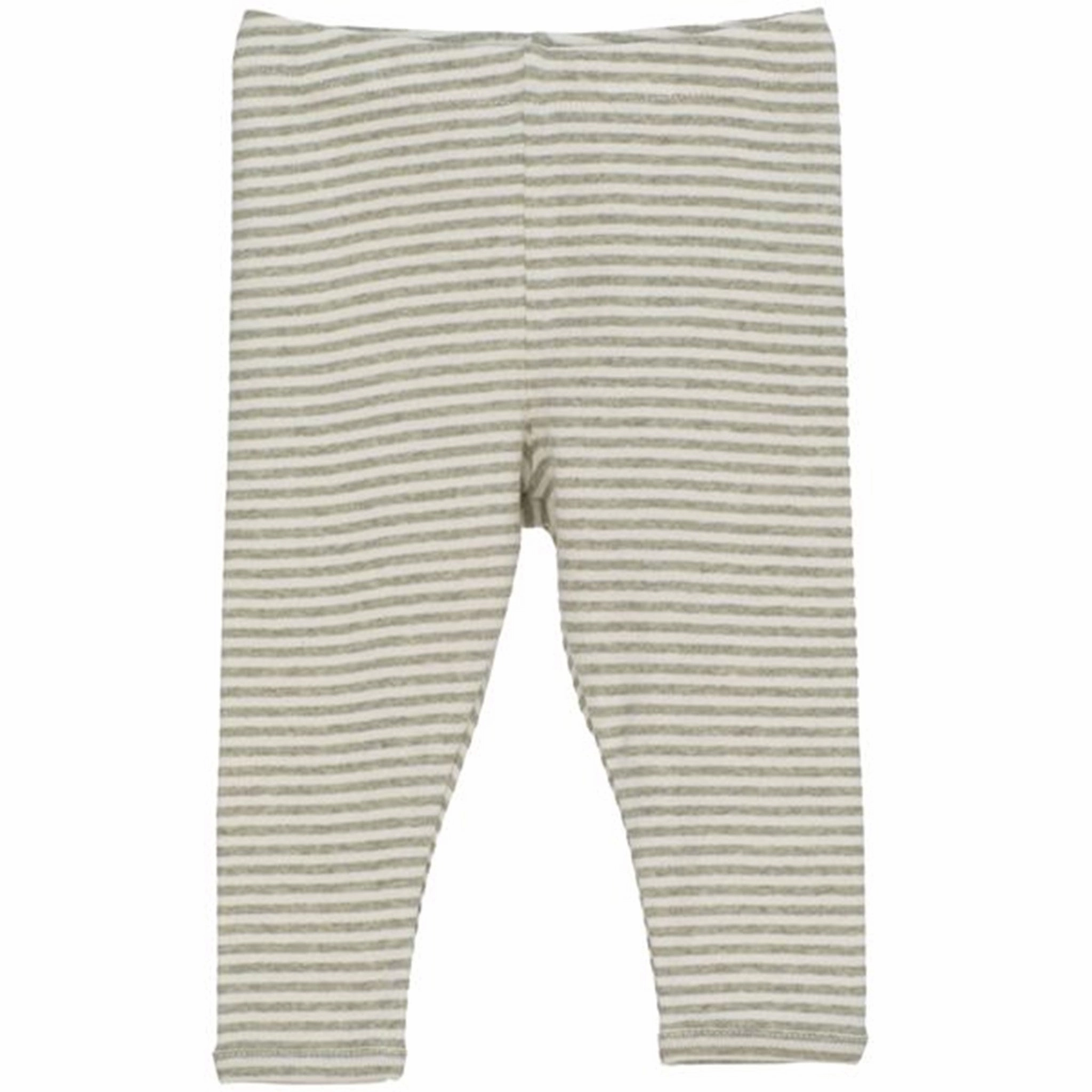 Serendipity Baby Stripe Leggings Sage/Ecru Sporty Look