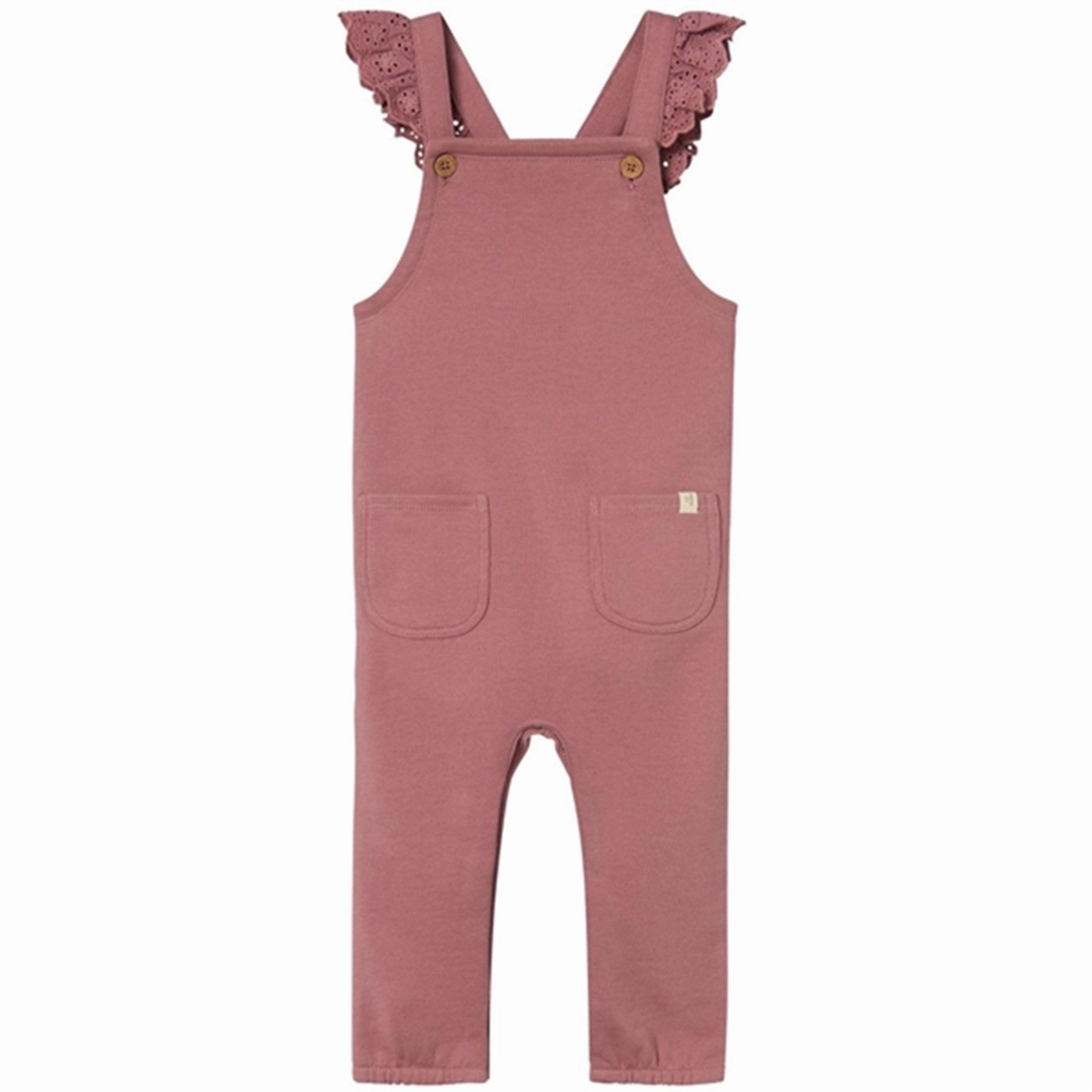 Lil'Atelier Nostalgia Rose Doris Sweat Overall Soft Texture