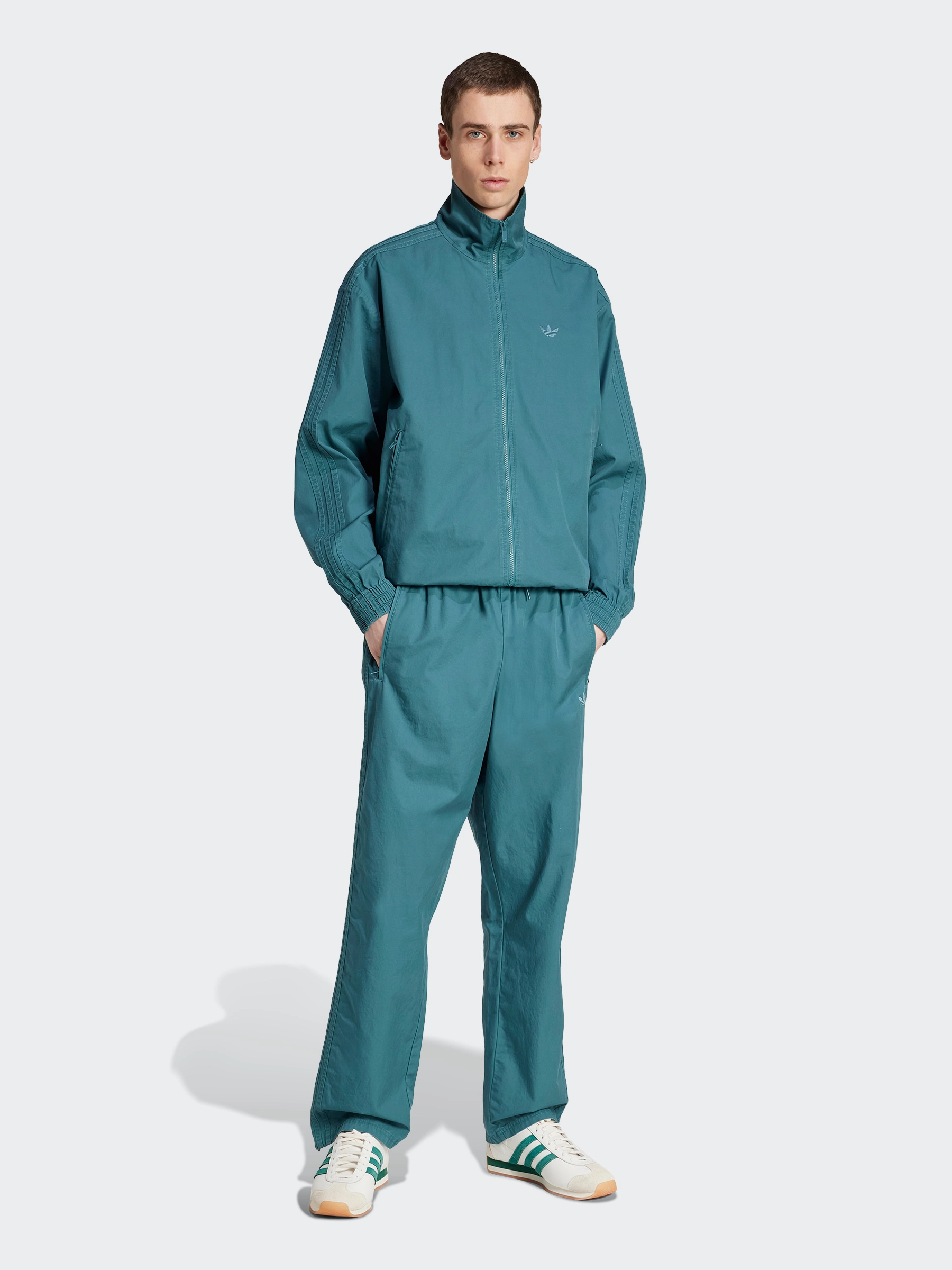 Woven Firebird Tracksuit Jacket Versatile Waist MoistureWicking