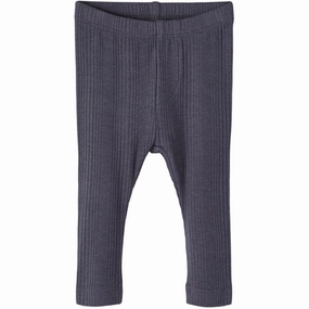 Name it India Ink Nobby Leggings Reflective Logo Detail