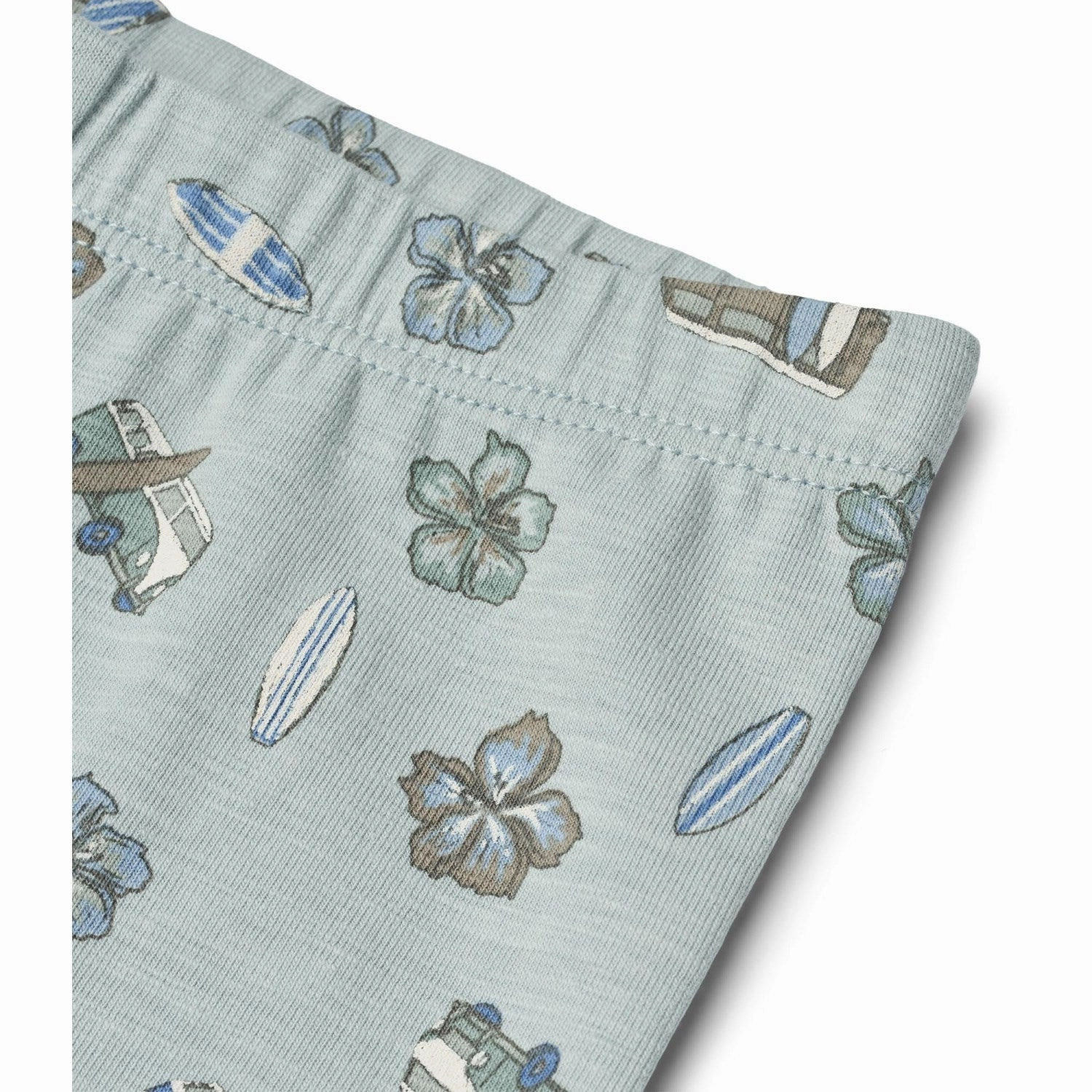 Wheat Surf Friends Jersey Leggings Silas Clean Cut For Kids Non See